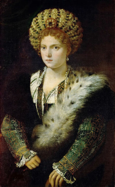 divat influenszer Isabella d’Este Mantova