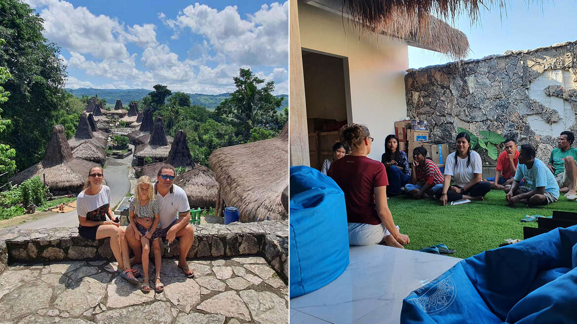 Így költözött a családom egy eldugott, indonéz szigetre