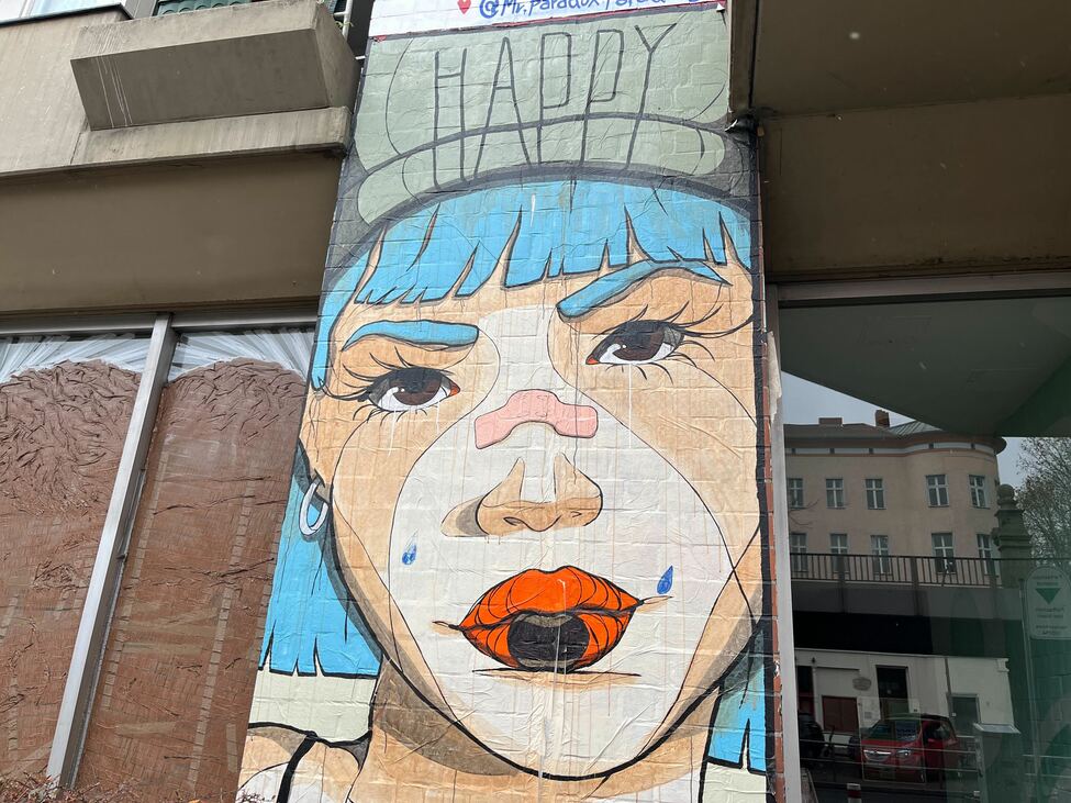 street art Berlin graffitti urbánus művészet