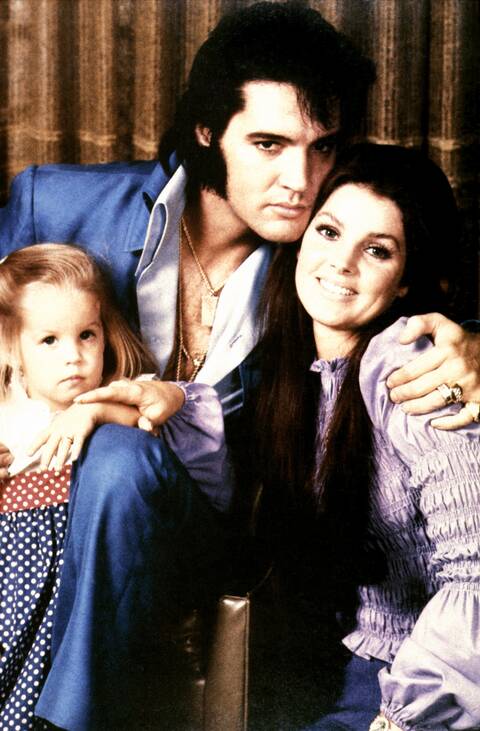 Elvis Presley gyász Lisa Marie Presley