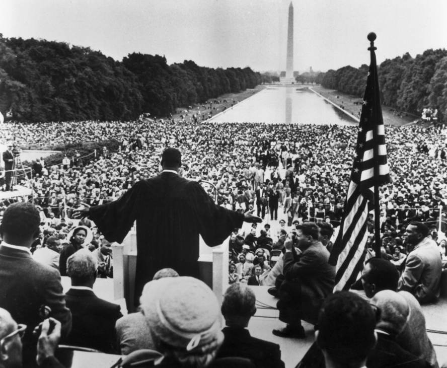 szeretet hatalom rasszizmus Martin Luther King polgárjogi harcos