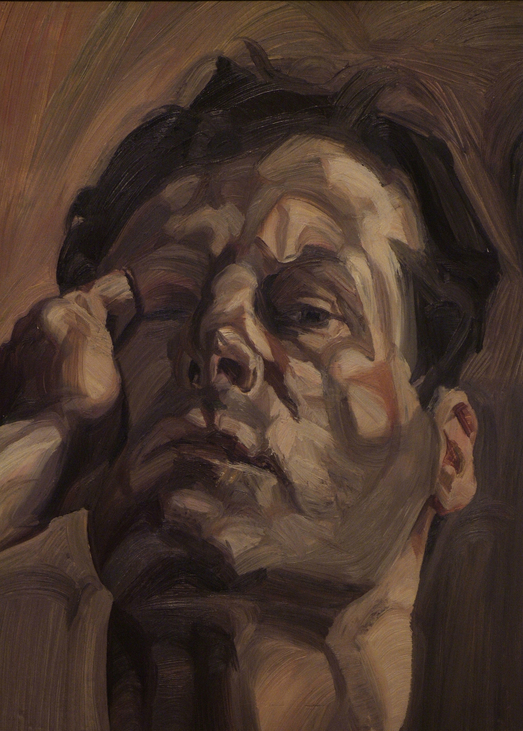 festészet modell brit akt Lucian Freud