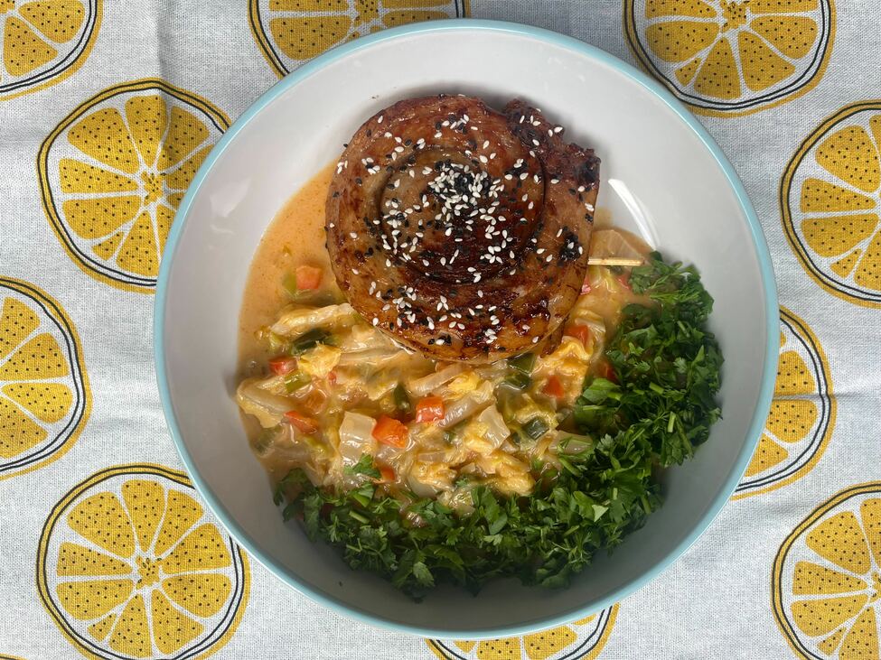szépség recept pancetta lollipop kínai kel thai curry
