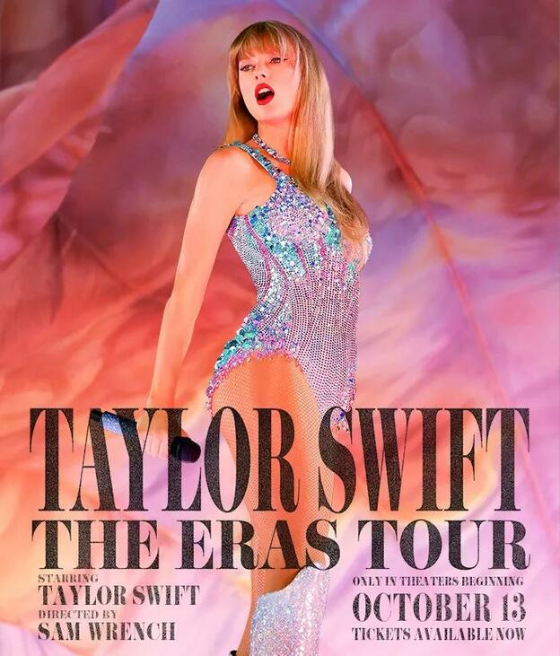mozi Taylor Swift The Eras Tour koncertfilm