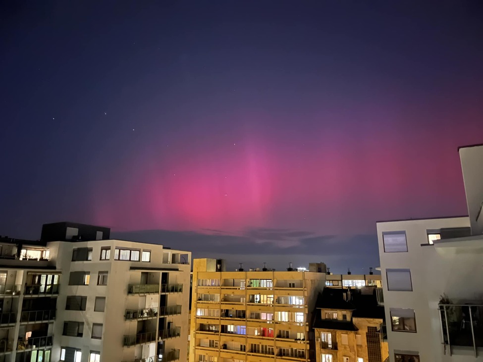 sarki fény aurora borealis geomágneses vihar napkitörés dr. Kiss László csillagász