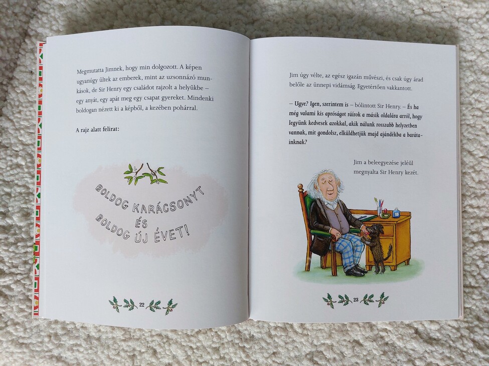 humor olvasás gyerekkönyvek karácsony együttlét