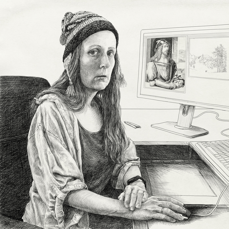 oktatás művészettörténet vizuális kultúra Bódi Kati Dürer
