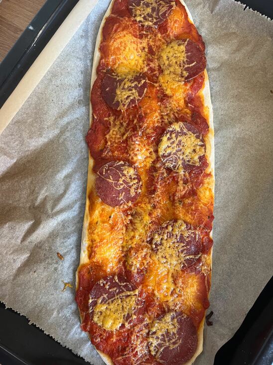 recept pizza szalonna Németország flammkuchen