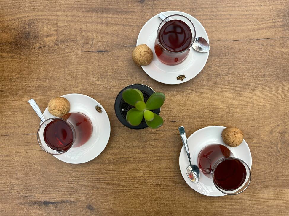 Isztambul kávé török előétel tea