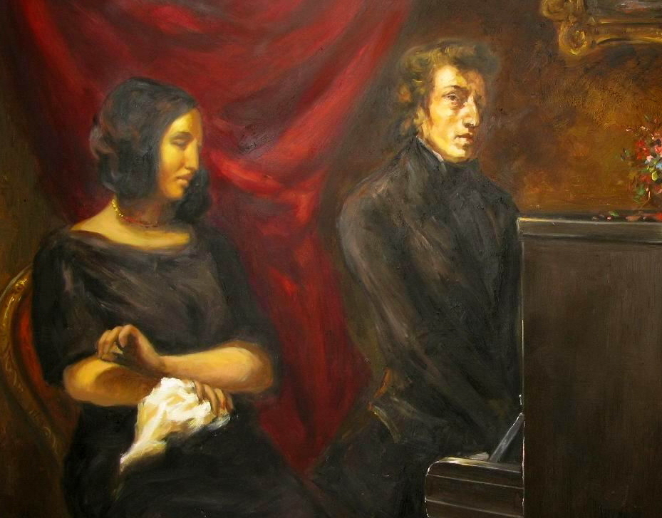 halál szerelem zeneszerző Chopin George Sand