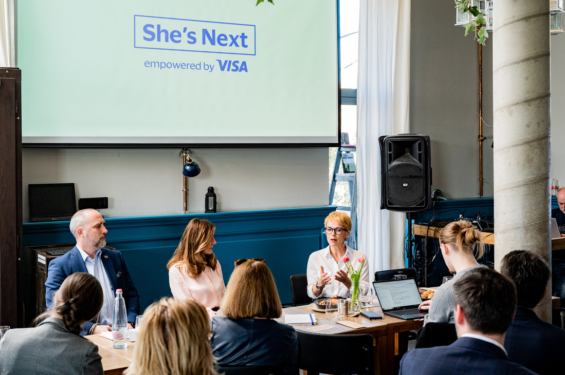 nők üzlet mentor vállalkozás Visa She’s Next