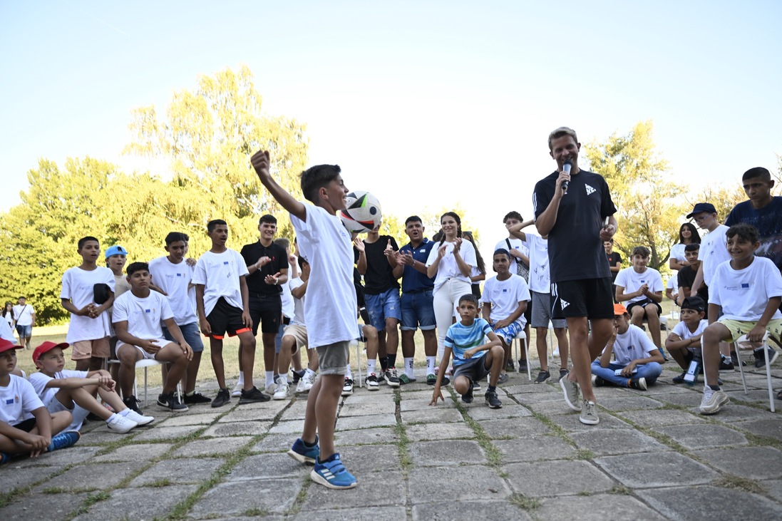 sport hátrányos helyzetű gyerekek Magyar Máltai Szeretetszolgálat sporttábor