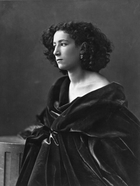 színésznő Párizs díva Sarah Bernhardt