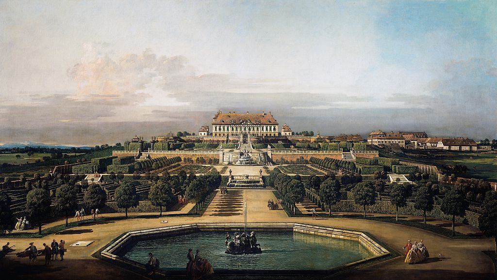 történelem kert Schloss Hof Savoyai Jenő Habsburgok