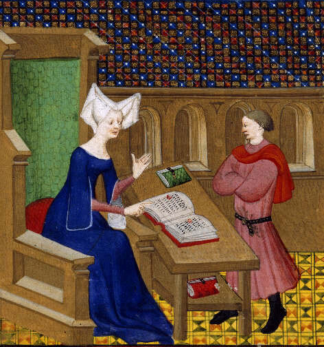 Christine de Pizan élete középkori feminista író Nők városa nőtörténet középkorban prefeminista gondolkodók