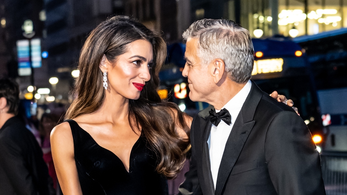 George Clooney szankciók emberi jogi harc Amal Clooney leghíresebb agglegény Benjamin Netanjau