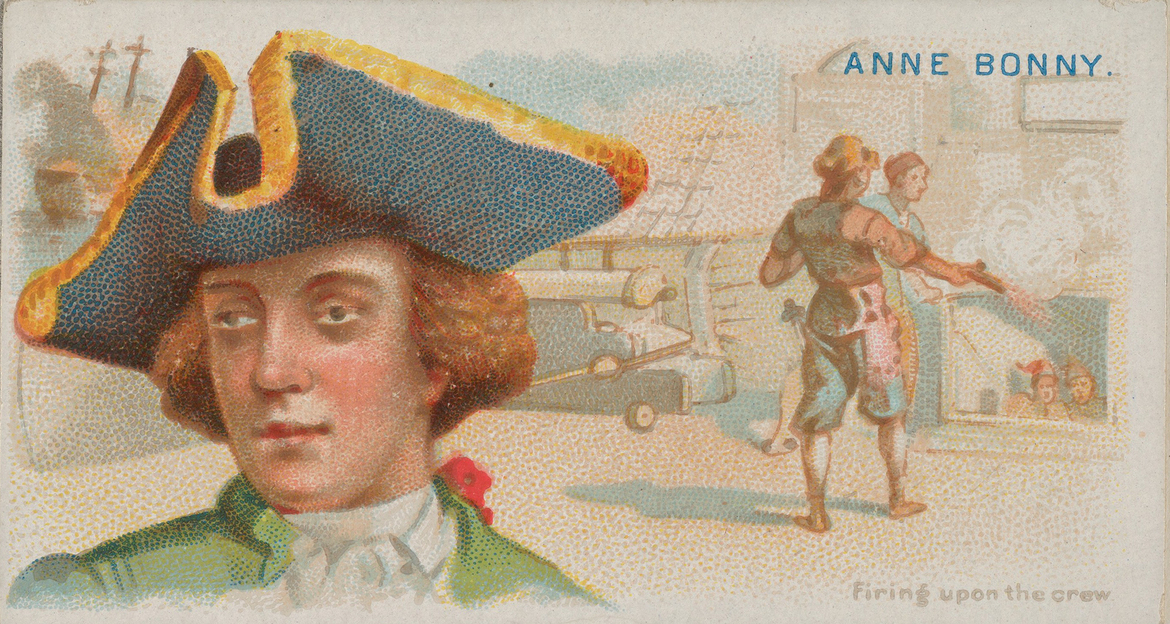 A Karib-tenger rettegett kalóznője volt egy olyan korban, amikor a nőket gyakran a tengerbe dobatták Anne Bonny legendás története