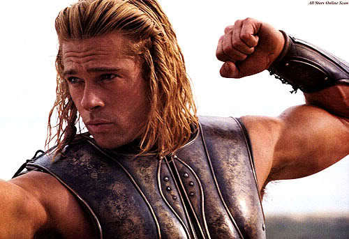 Brad Pitt a Trójában (Kép: Trója, film)
