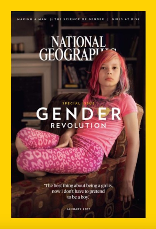 Avery Jackson a National Geographic magazin címlapján