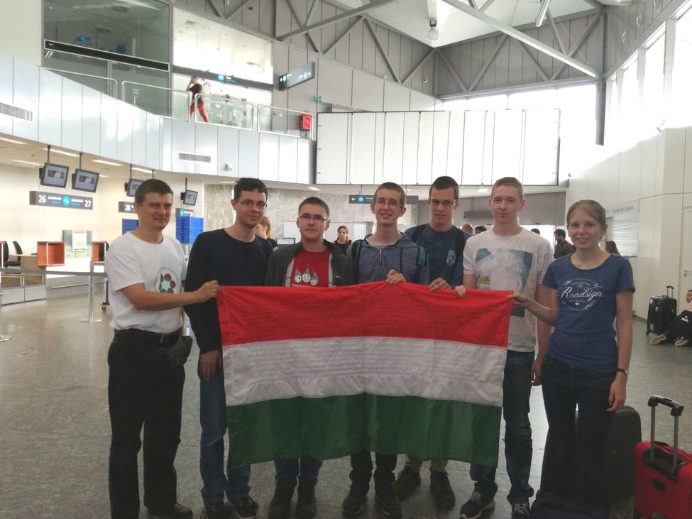 A magyar csapat