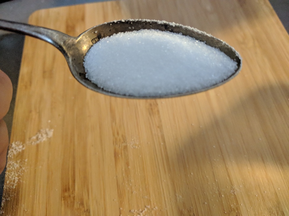 Öt gramm só egy kanálban