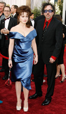 Férjével, Tim Burtonnel a 2006-os Oscar-gálán