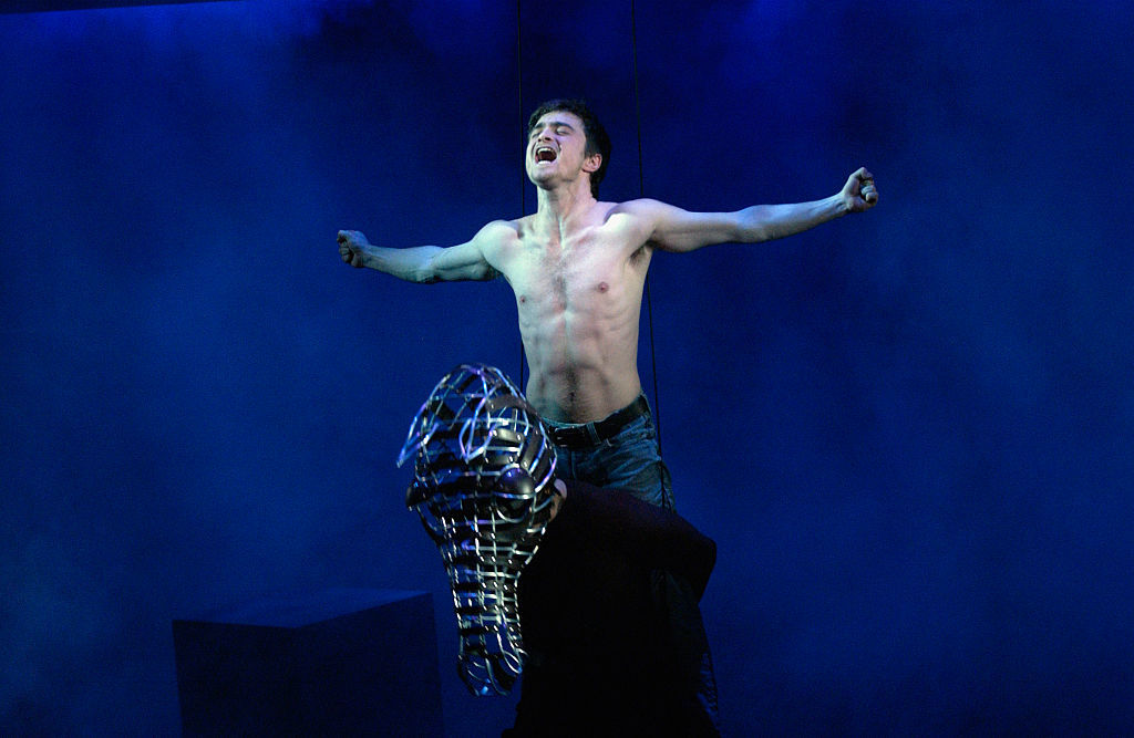 Daniel Radcliffe az Equus című színdarabban - Forrás: Getty Images/robbie j...
