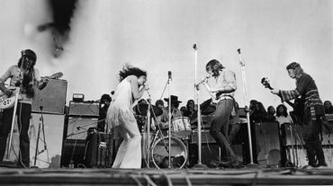 A Jefferson Airplane koncertje a Woodstocki fesztiválon - Forrás: Getty Images