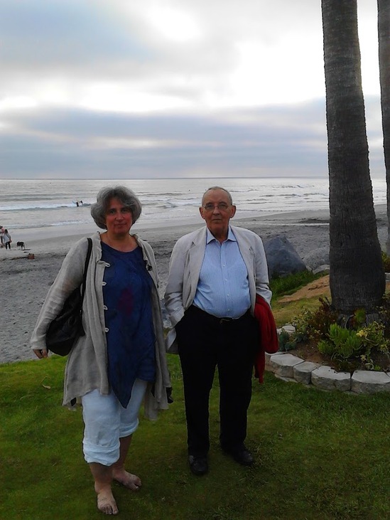 San Diego, 2015, Honti Mária és Vekerdy Tamás (A fotó Honti Mária tulajdona)