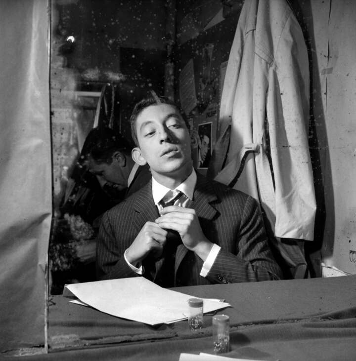 Serge Gainsbourg 1959-ben - Forrás: Getty Images/Roger Viollet via Getty Images/Roger Viollet