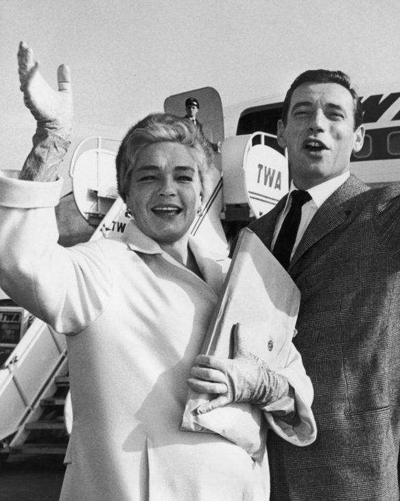 Simone Signoret és Yves Montand – Forrás: Getty Images/Hulton Archive
