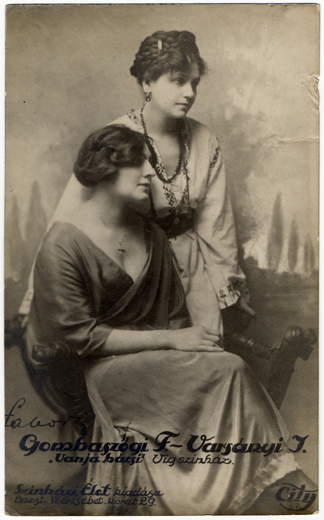 Gombaszögi Firda és Varsányi Irén a Ványa bácsi című darabban 1920-ban