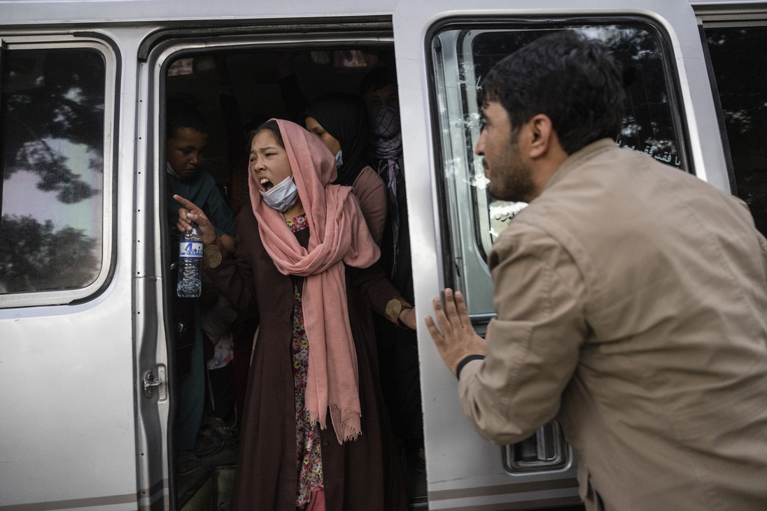 afgán nő találkozása