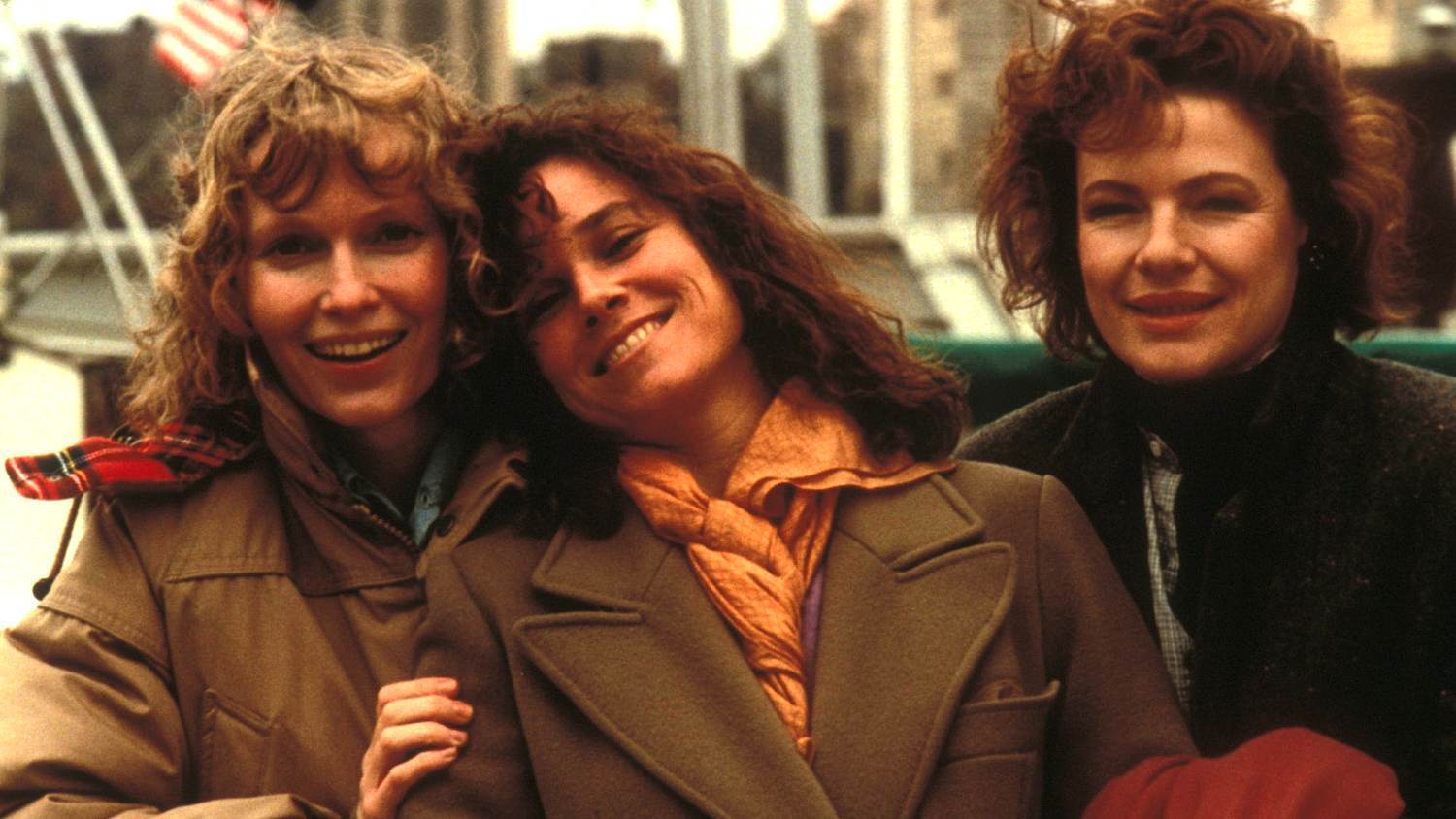 Mia Farrow, Dianne Wiest, Barbara Hershey a Hannah és nővérei-ben, 1986